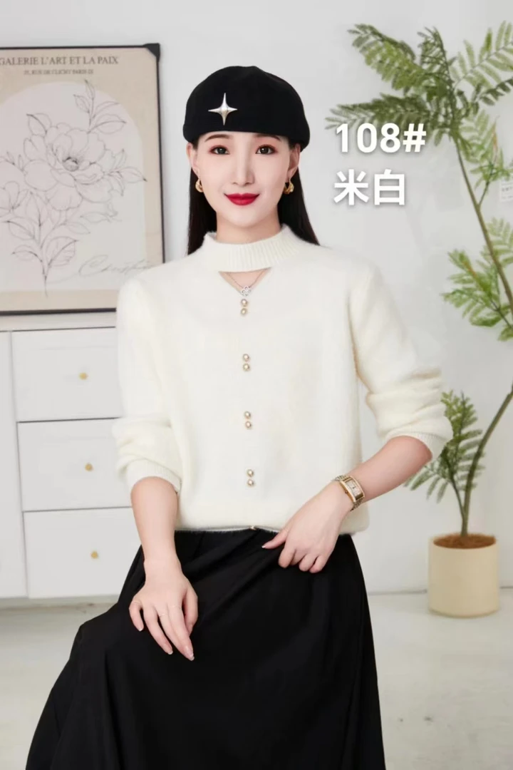 （工厂直发）2025火爆款时尚休闲洋气女士毛衣