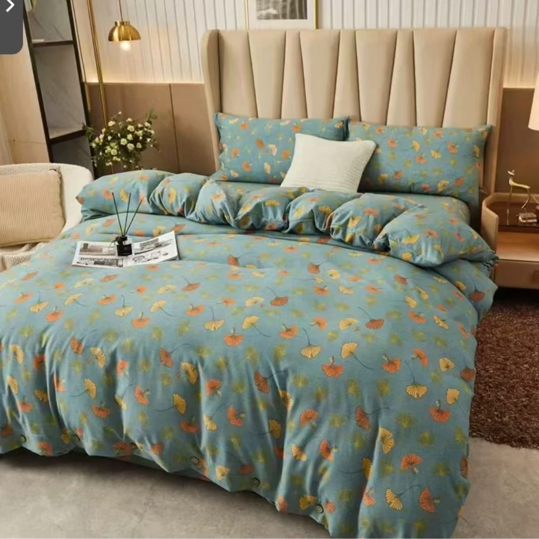 轻奢复古双层纱四件套--幸福人生-3