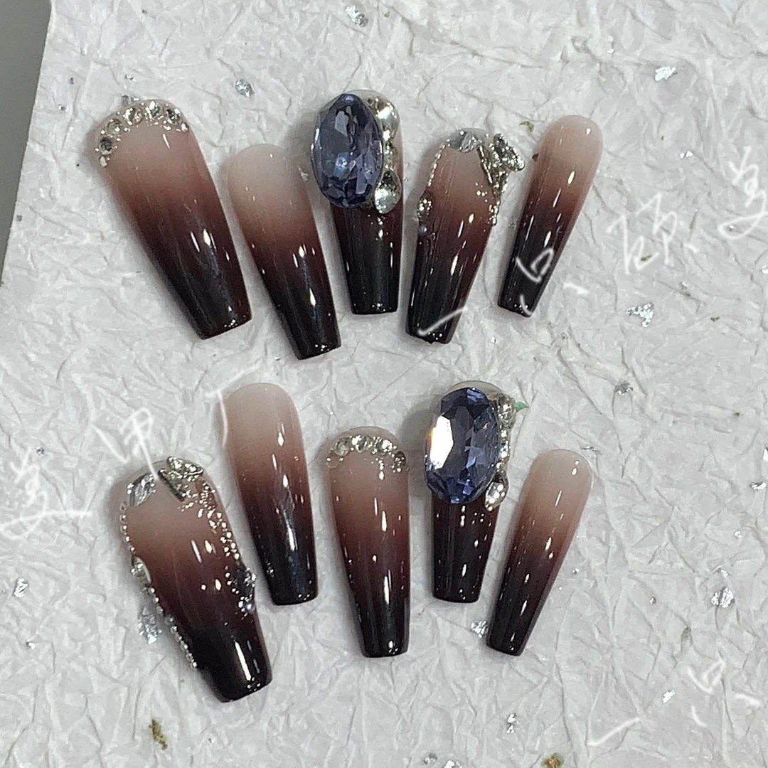 【黑糖威士忌】深秋显白喷枪渐变细节钢珠