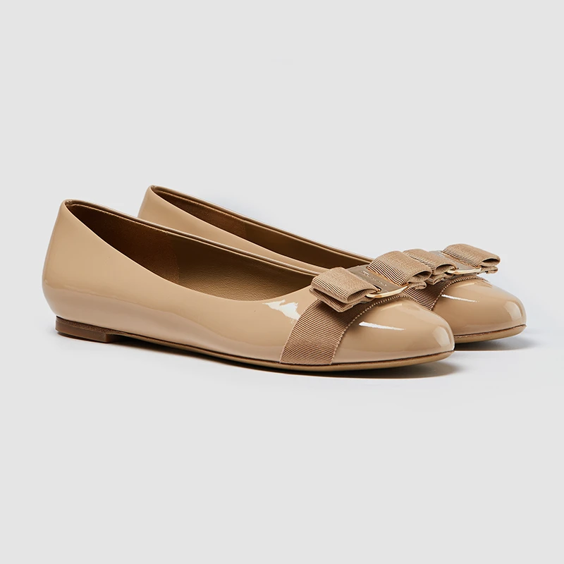 【平底】105舒适时尚百搭平底圆头浅口女士单鞋