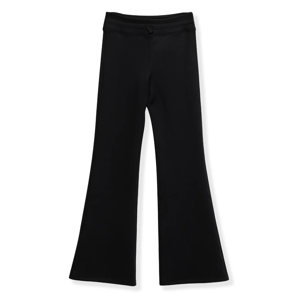 轻奢时尚设计感女士秋冬加厚休闲喇叭裤963-344-5940