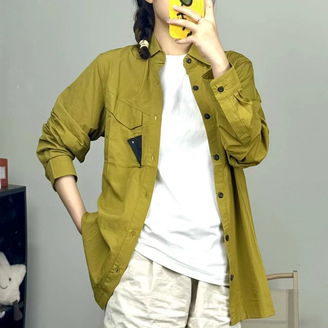 Mian.守护神Xi‘en山系户外运动休闲防晒好搭配男女同款长袖衬衫