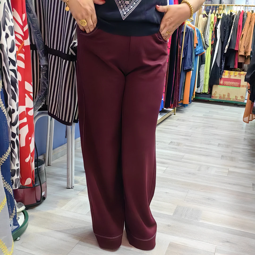 2024款女休闲裤阔腿裤显瘦显高百搭女裤