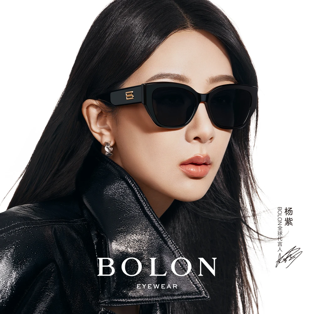BOLON暴龙眼镜猫眼潮搭太阳镜偏光防晒明星同款BL3209