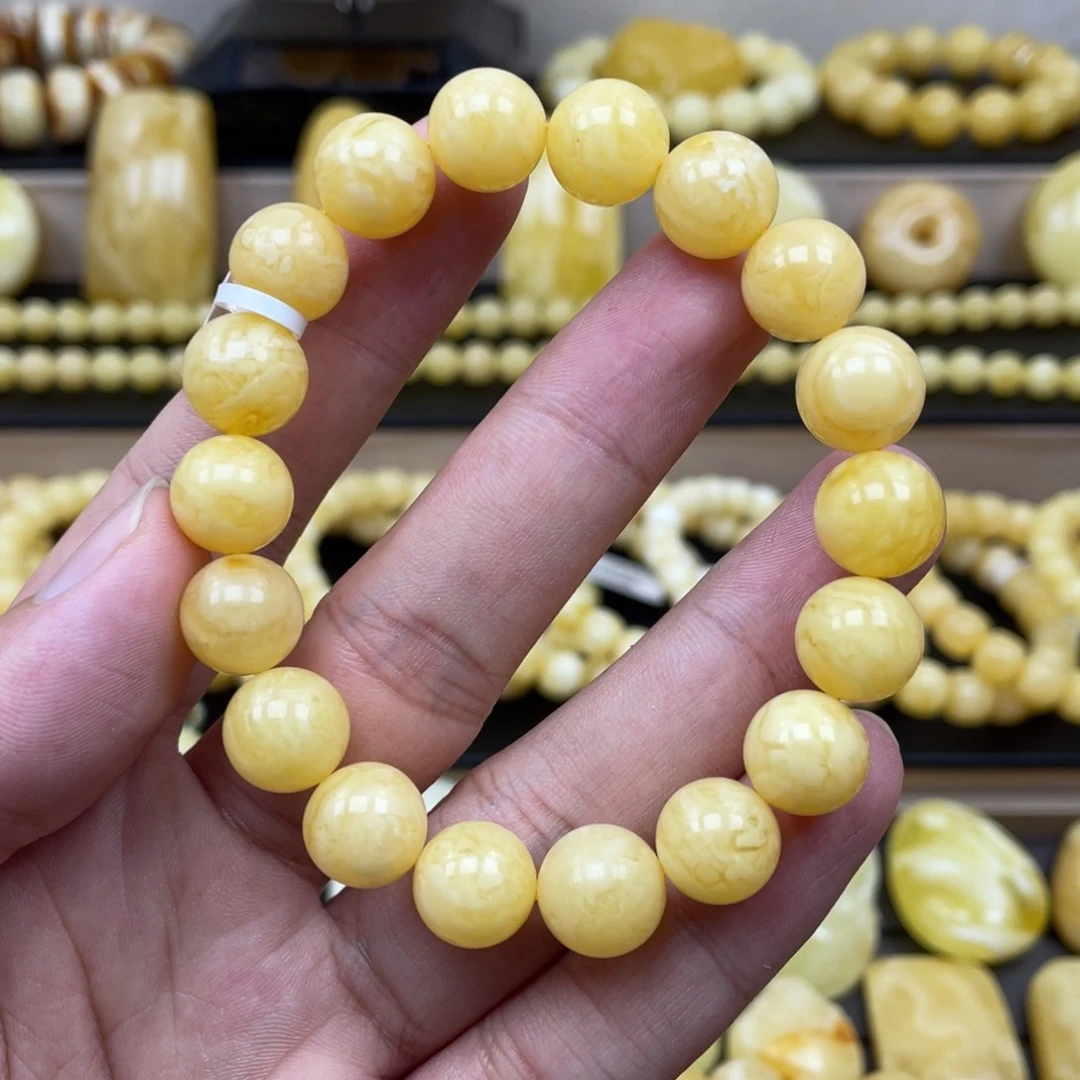 琥珀裸石未镶嵌蜜蜡