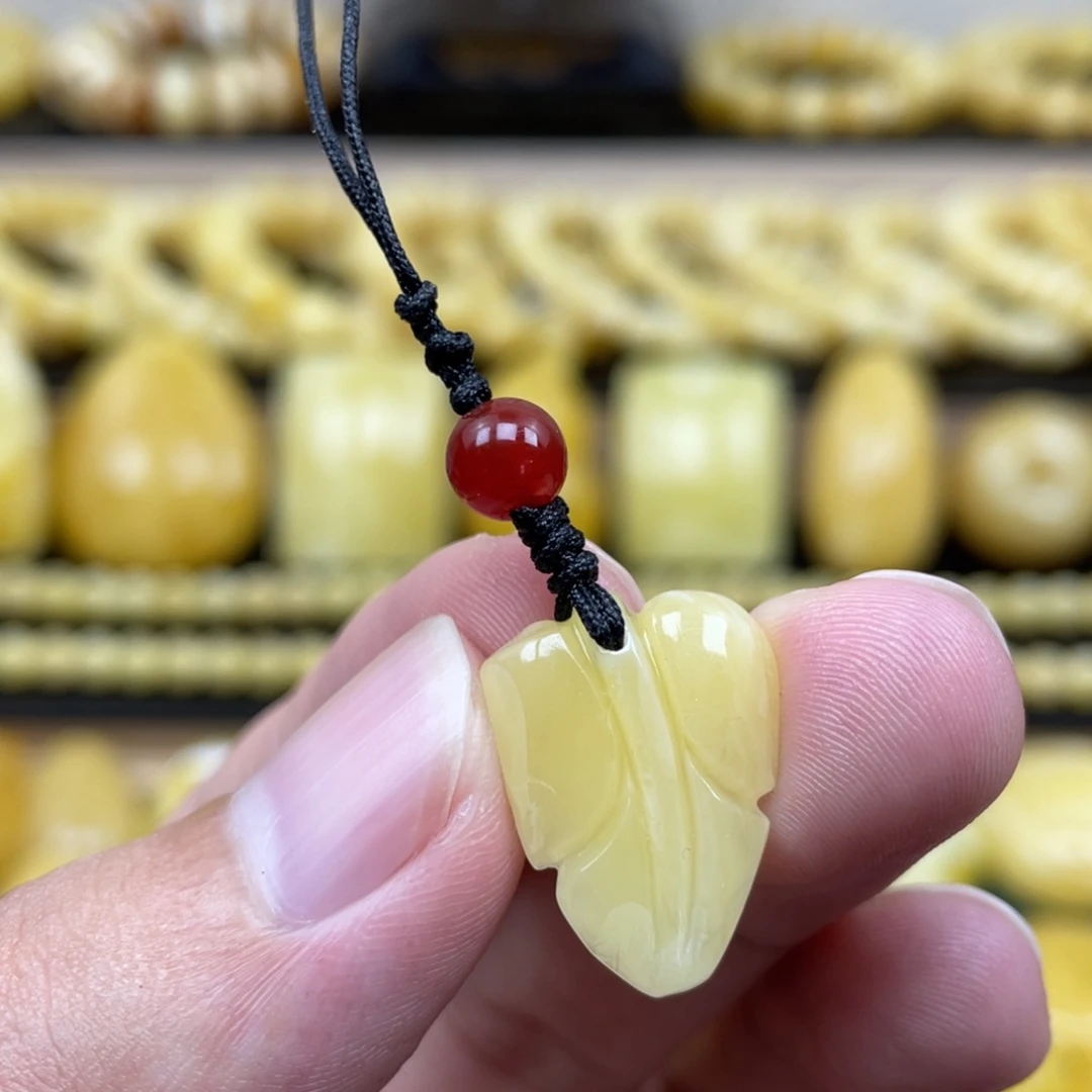 琥珀裸石未镶嵌琥珀蜜蜡