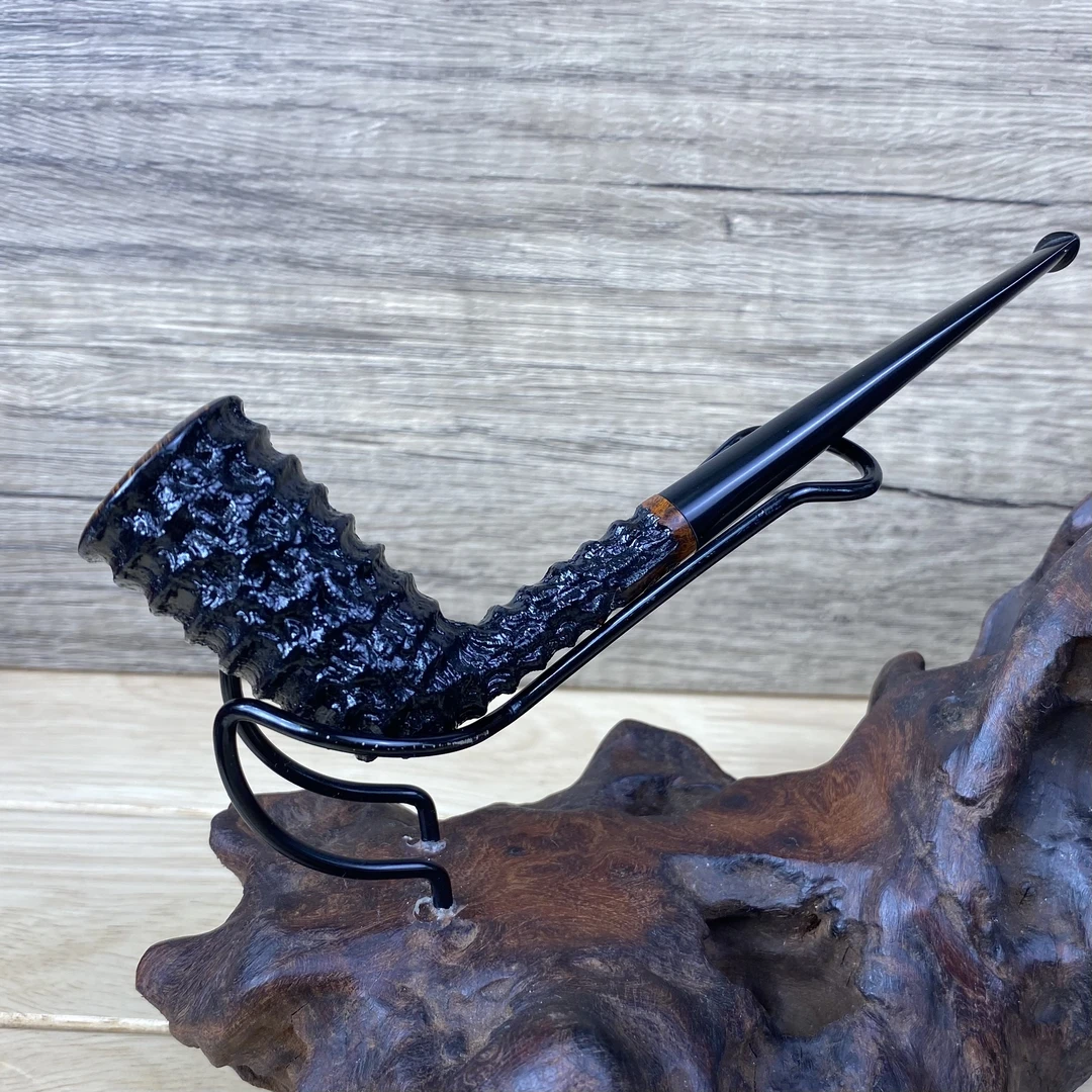【丹麦独立斗师-TOM ELTANG】埃尔唐经典雕刻祖鲁3MM烟道烟斗