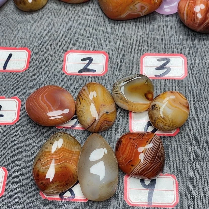 【闪购商品】玛瑙珠宝奇石未镶嵌芊**厨打孔不退不换