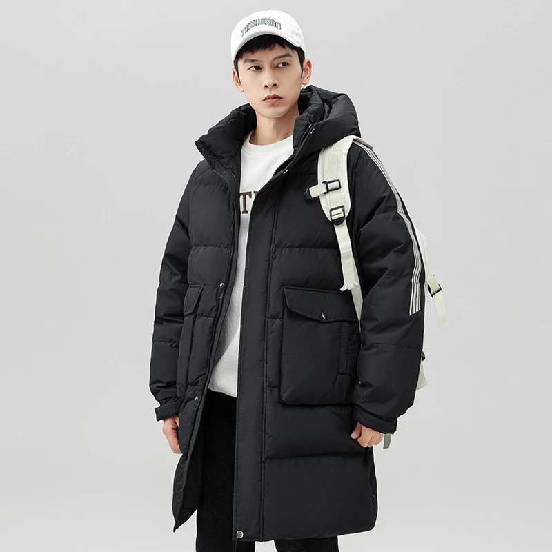 GULLANTE冬季情侣户外运动宽松韩版潮流90羽绒棉服保暖外套2329