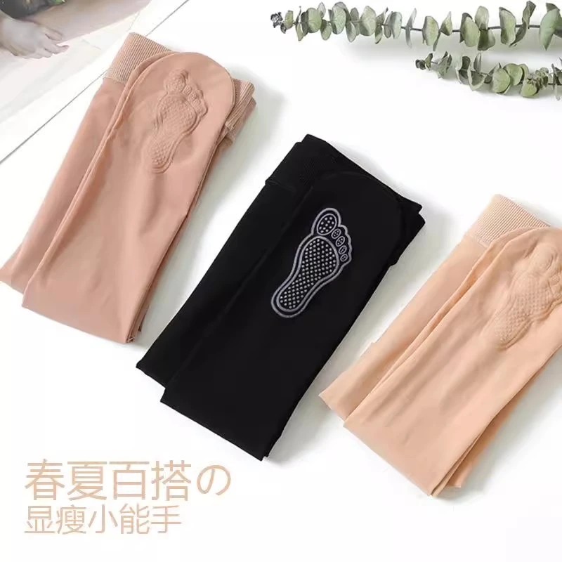 钢丝袜女打底裤踩脚防勾丝无脚缝丝袜春夏秋薄款光腿神器裸感大码