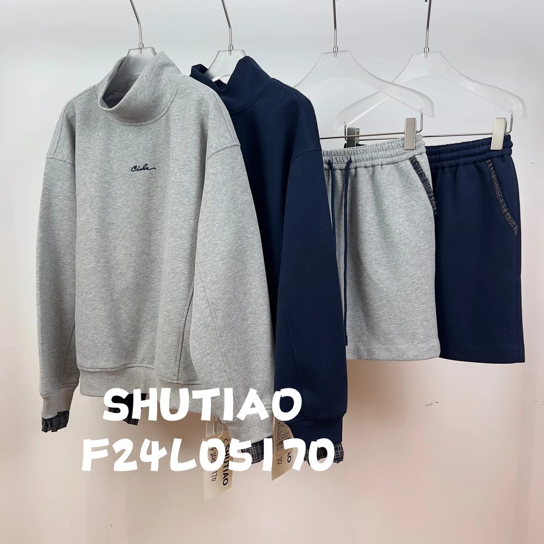 【SHUTIAO】2024秋冬：新款小众设计款套装F24L05170