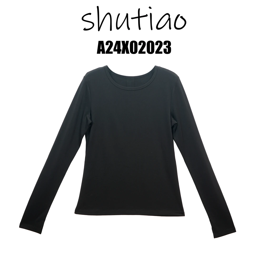【SHUTIAO】2024秋冬：新款小众设计款T恤A24X02023