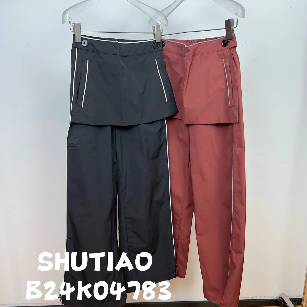 【SHUTIAO】2024秋冬：新款小众设计款裤子B24K04783