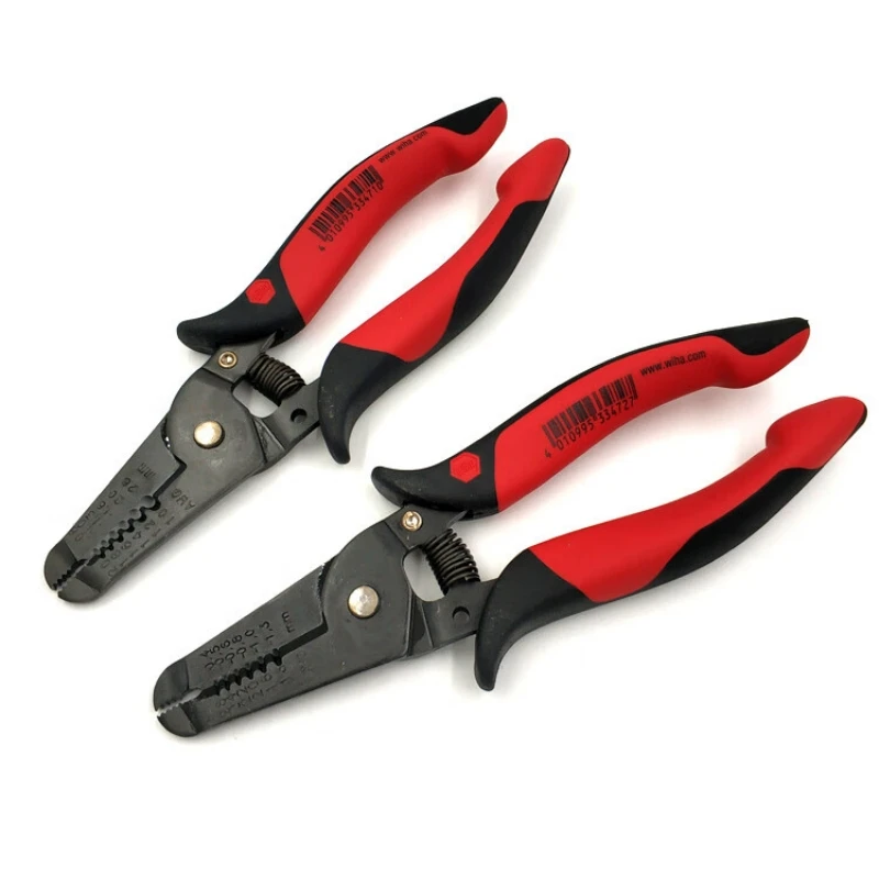 wiha威汉电工剥线钳多功能 电子剥皮钳开线钳33471  33472