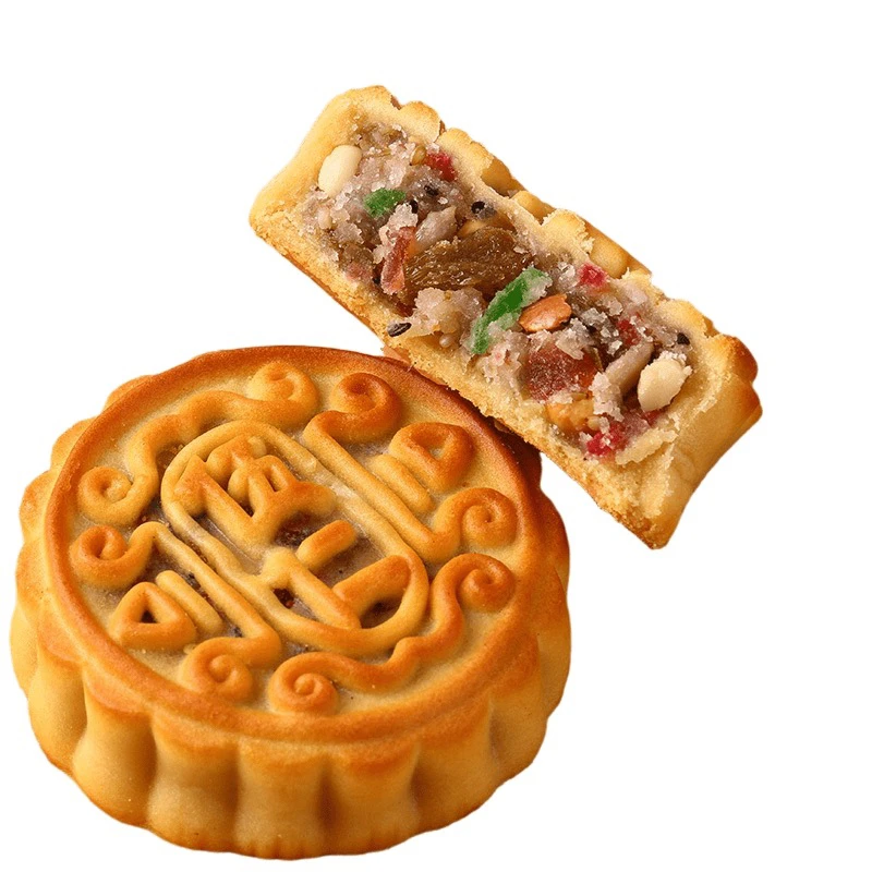 老式伍仁月饼100g*8