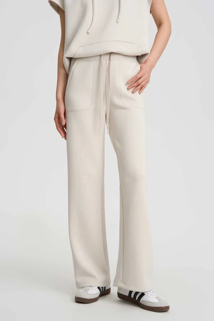 『朱小姐』“莫代尔” 休闲阔腿瑜伽裤 F166