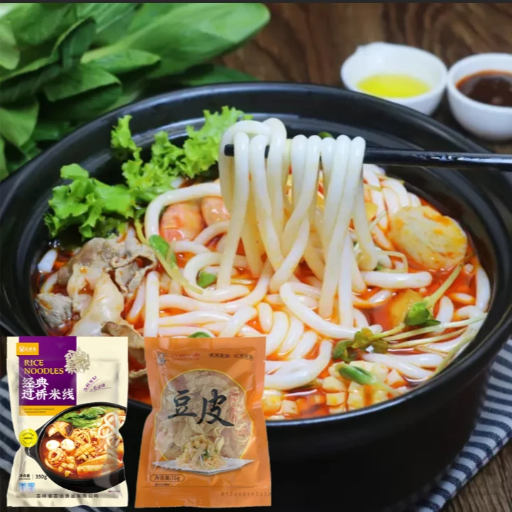 【大雷子专属】350g经典过桥米线*7袋送15g豆皮*7袋