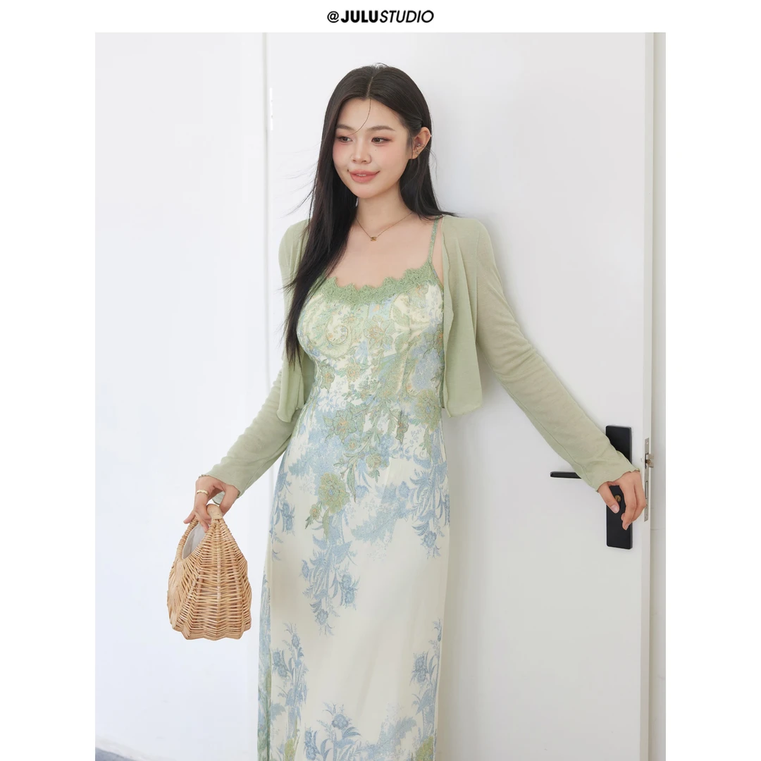 罩衫-巨鹿工作室“绿野仙踪”微胖mm开衫大码空调罩衫