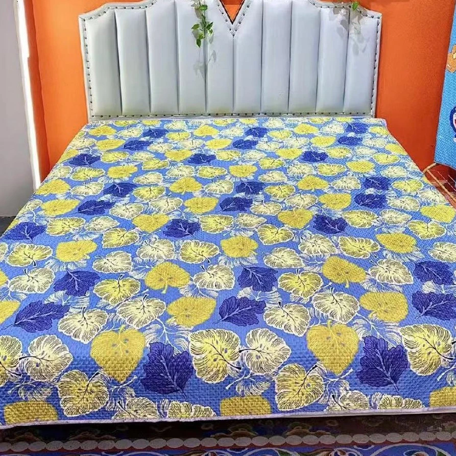 四季款床盖加厚夹棉AB双面