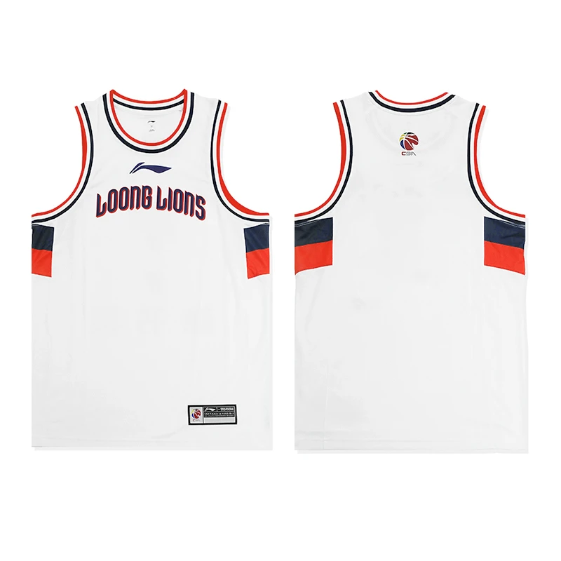 LI-NING/李宁CBA联赛广州龙狮联盟主场比赛服崔永熙同款比赛服