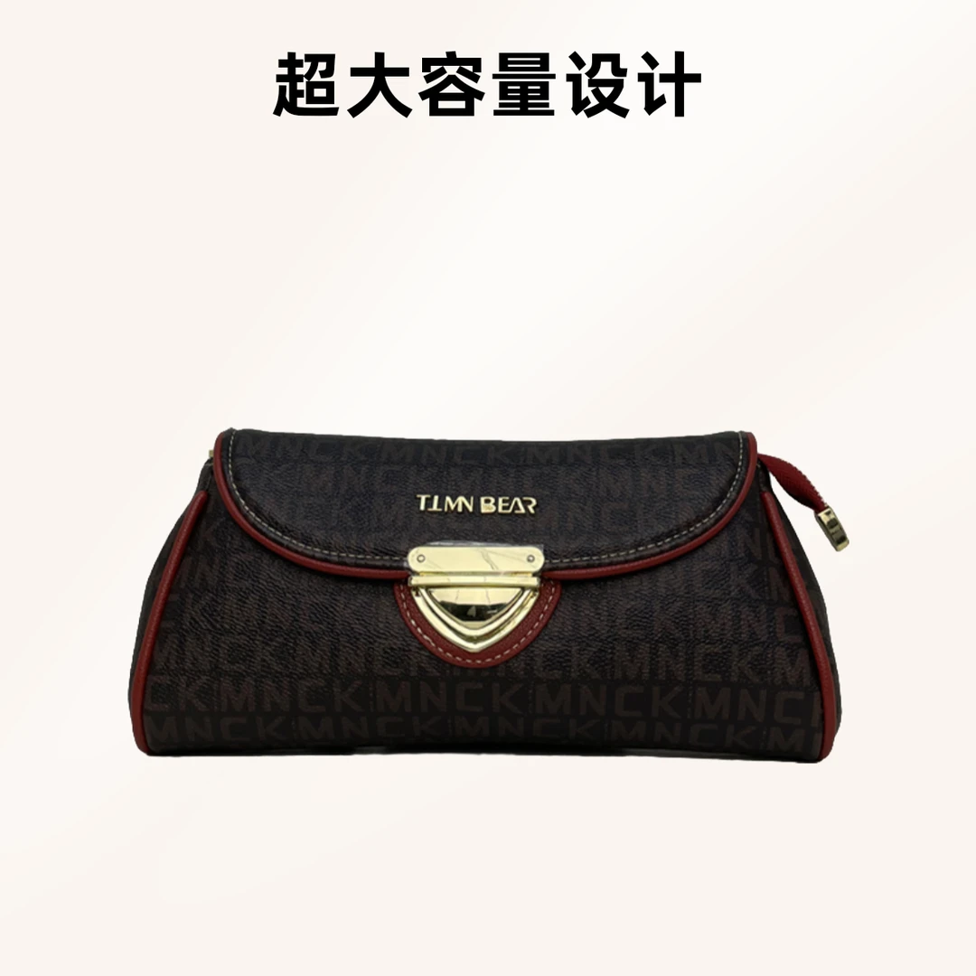 B-3397时尚百搭女士斜跨单肩休闲简约气质复古经典小众个性轻奢包