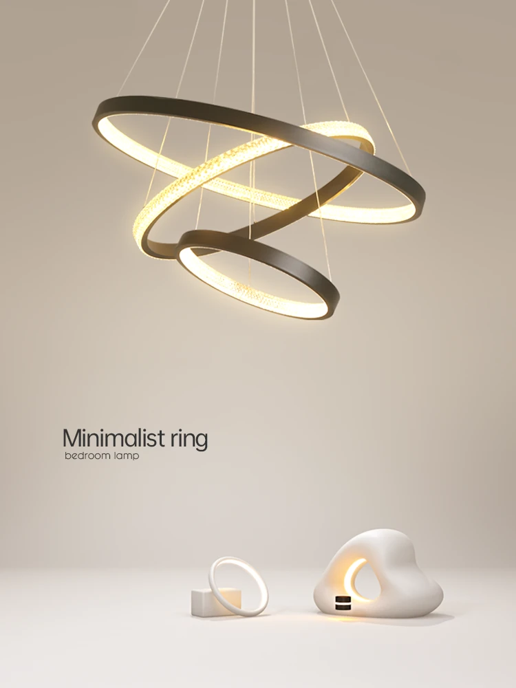 时尚led大气餐厅吊灯现代简约餐厅灯家用卧室护眼灯书房灯客厅灯