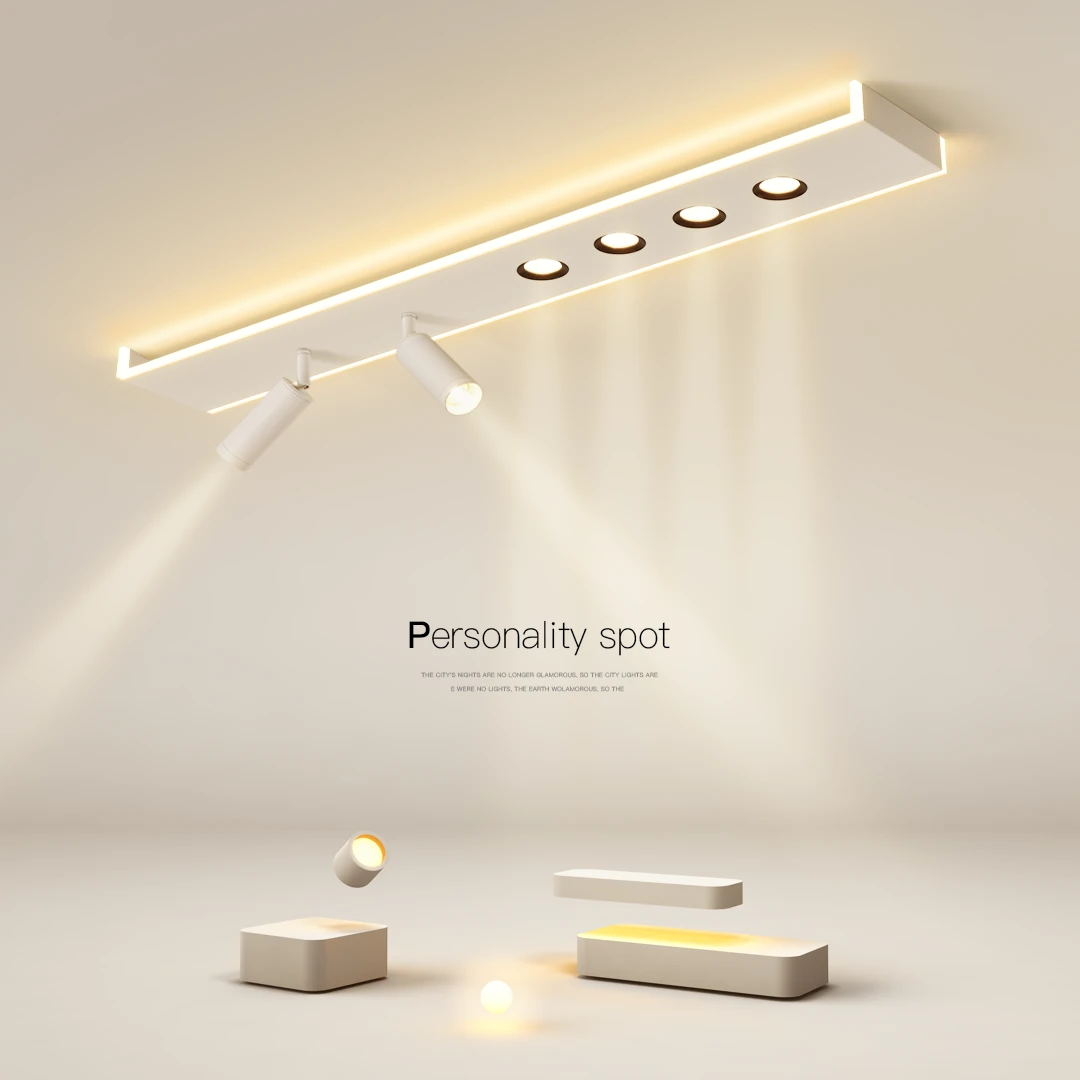长条过道灯无主灯简约卧室吸顶灯极简客厅灯走廊玄关灯阳台灯具