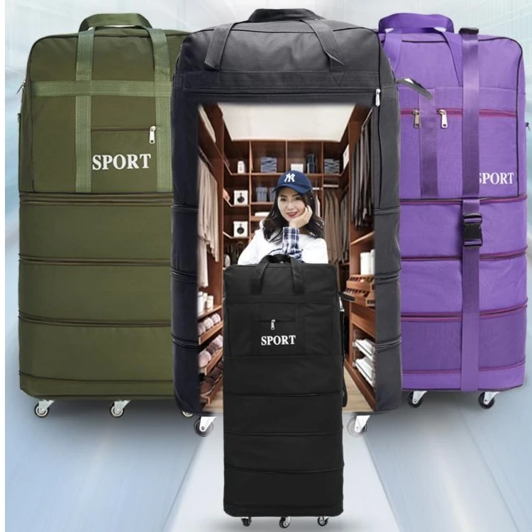 航空托运包大容量出国留学旅行箱飞机托运箱万向轮折叠行李包防水