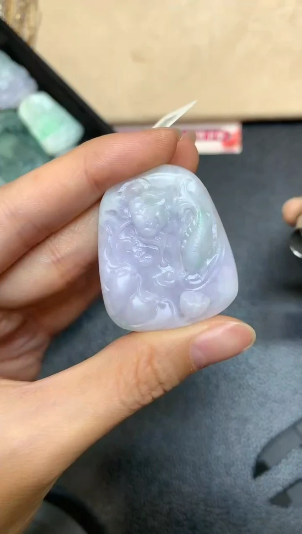 【闪购商品】定制翡翠未镶嵌力争【无鉴赏确认抛光不退换