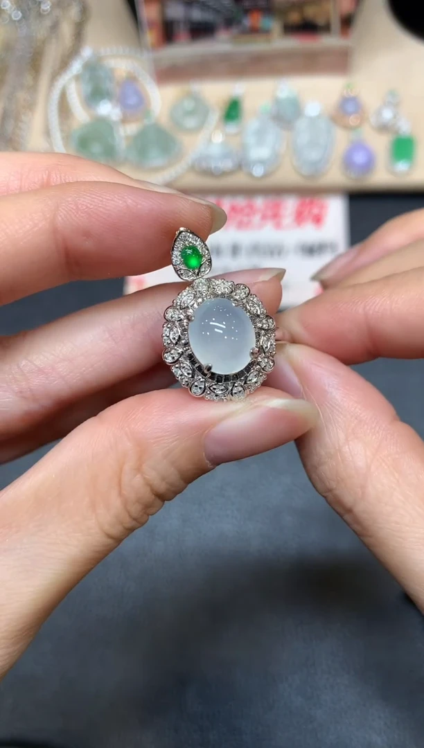 【闪购商品】翡翠戒指18K金镶嵌两用款【无服务费