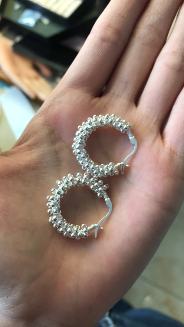 925银耳饰 纯银耳环