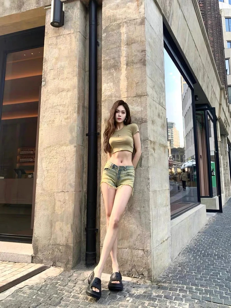 欧美辣妹十字花厚底拖鞋女夏季外穿2024新款松糕增高跟一字凉拖鞋