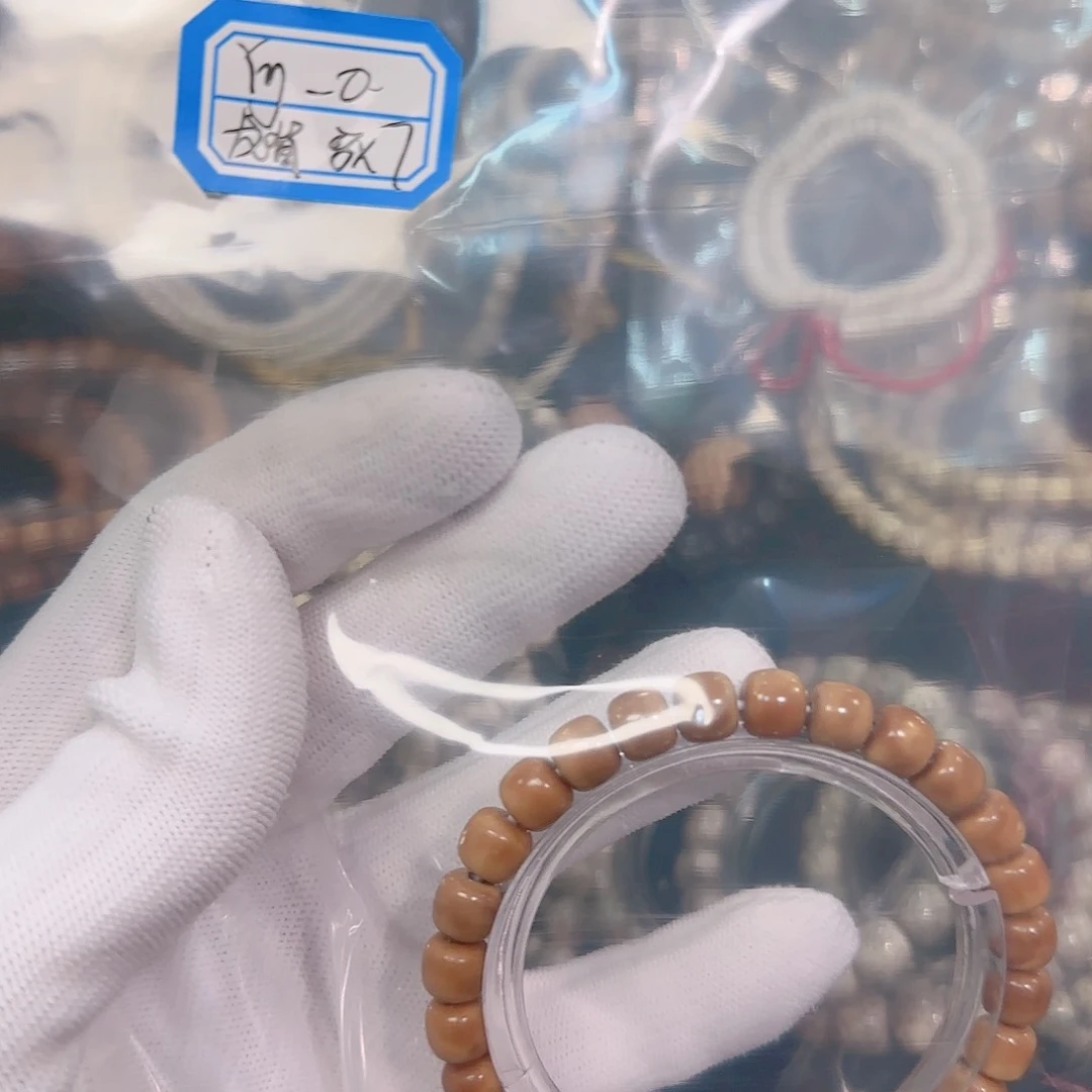 星月菩提手串Y**0龙脊菩提老料陈籽8×7