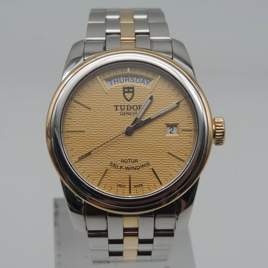 95新 TUDOR/帝舵 骏珏/39盘/18k金圈/自动机械男表