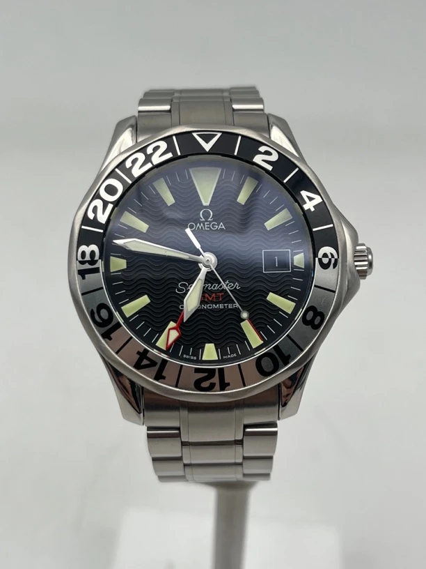 95新 Omega/欧米茄 补差价海马300/42盘/自动机械男表