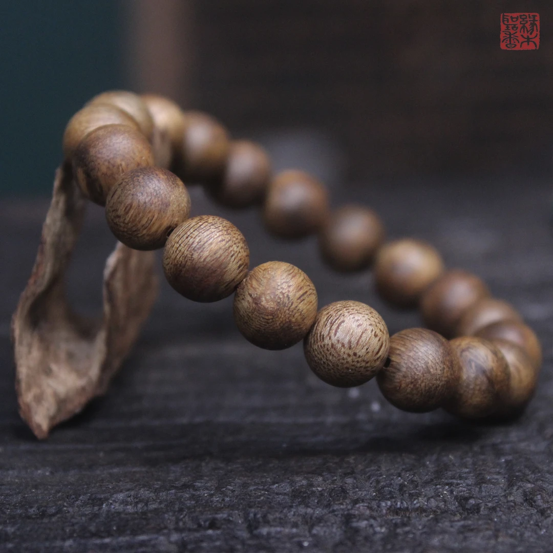 缘木听香奇楠圆珠手串 花香凉意 规格10mm/11mm 多样性发货一条