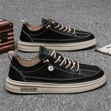 四季款休闲板鞋男鞋