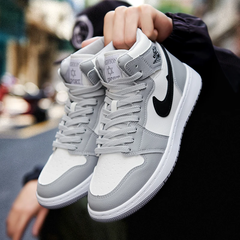 2024秋冬情侣款AJ男鞋空军一号休闲高帮鞋女