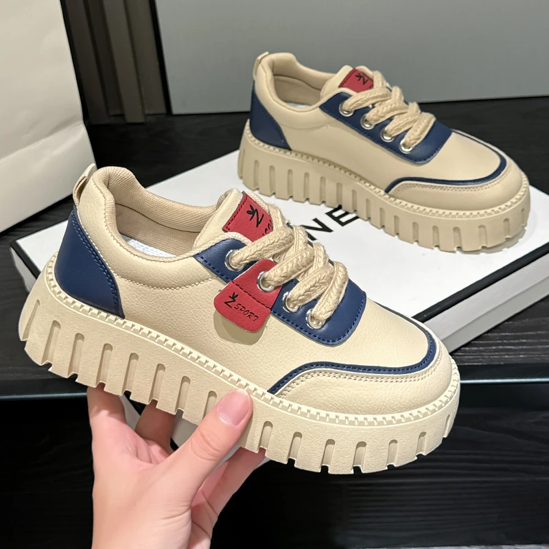 新款百搭增高小白鞋休闲鞋学生鞋时尚休闲鞋