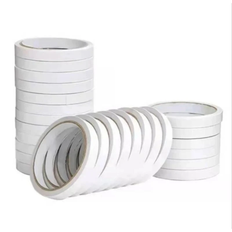 双面胶JHD双面胶棉纸胶带超薄家用幼儿园双面胶24卷