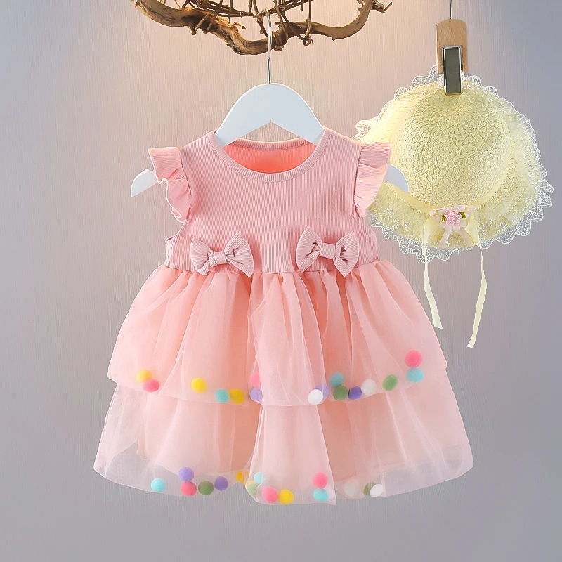 儿童节连衣裙裙子童装女童公主裙宝宝婴儿幼儿洋气夏季女孩小童潮