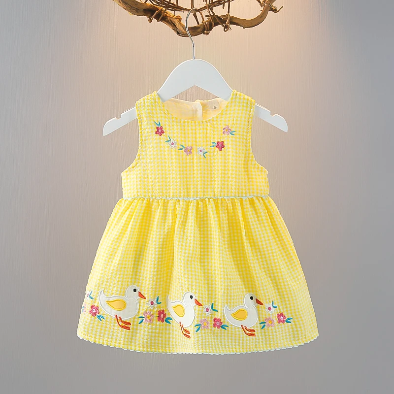 儿童节连衣裙裙子童装女童婴儿公主裙洋气宝宝夏季薄款女孩韩版潮
