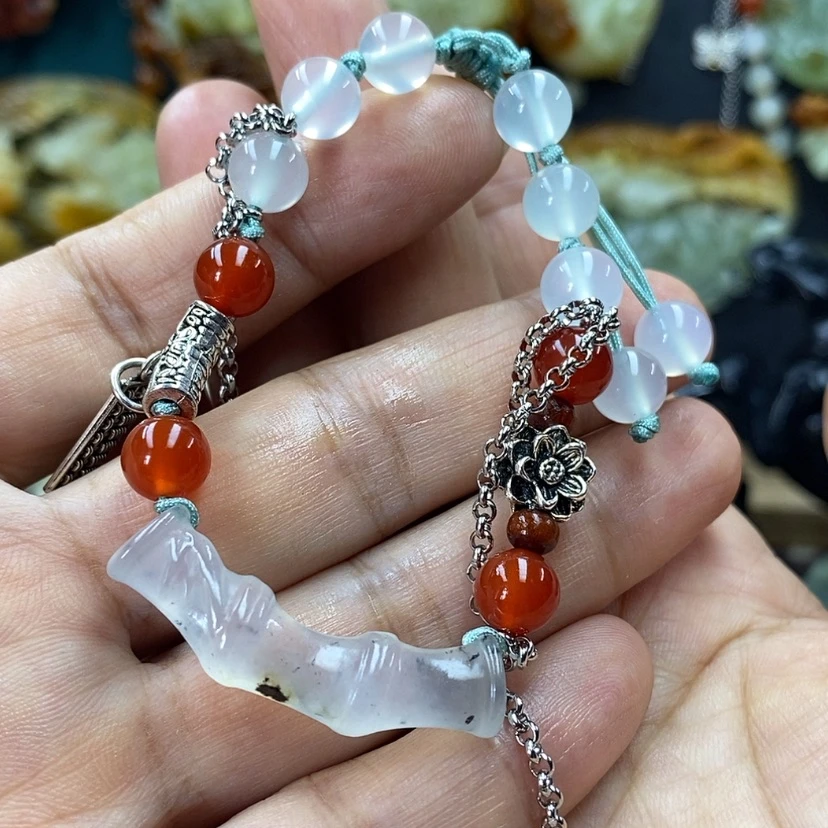 【闪购商品】蛇纹石玉手牌未镶嵌