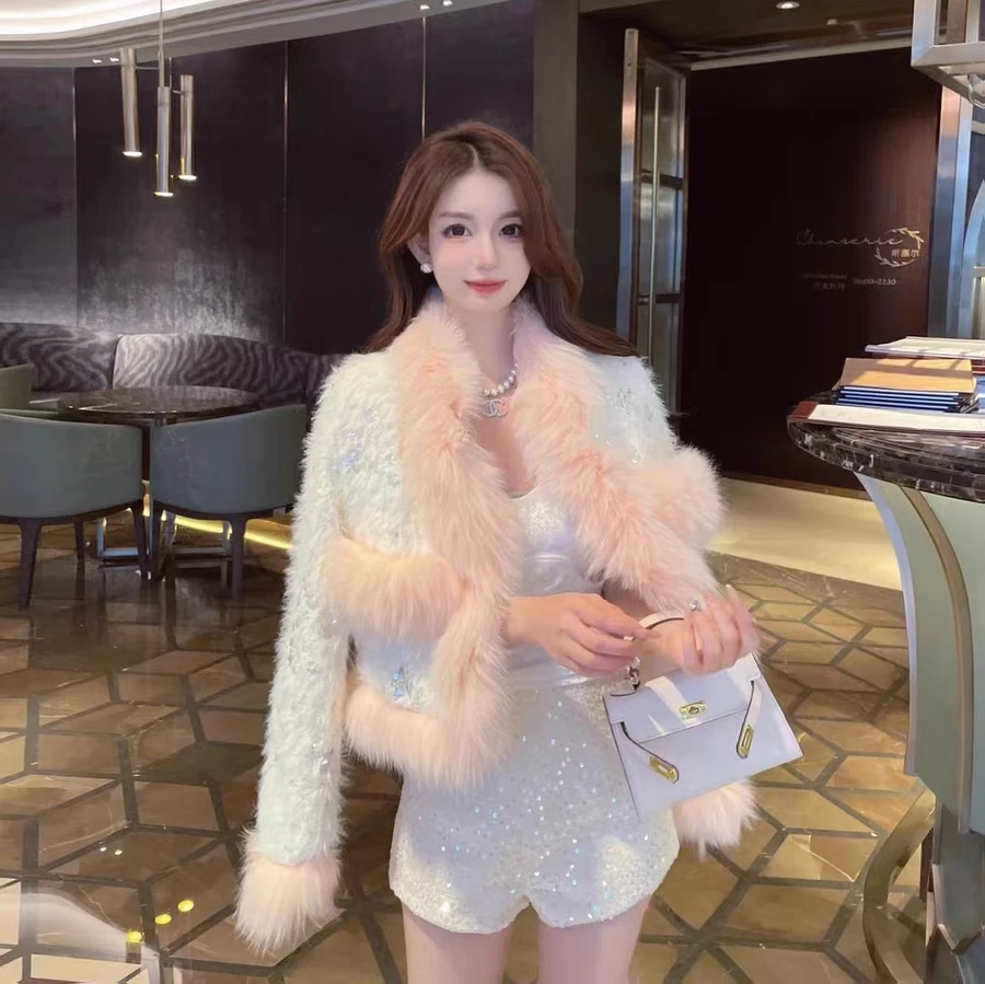 E046气质名媛显瘦显高气质小香风外套