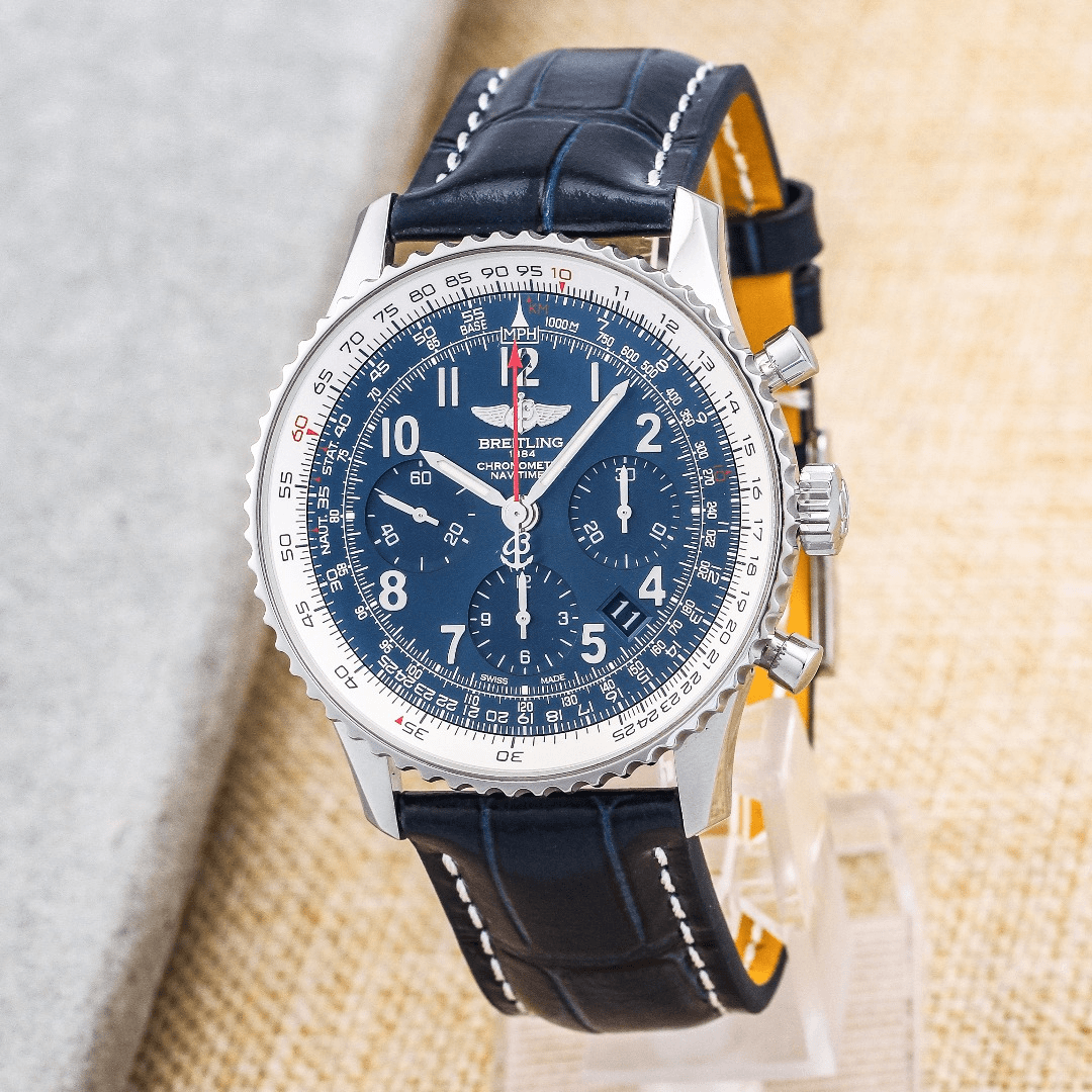 95新 BREITLING/百年灵 航空计时系列AB0121 机械男表 表径43mm