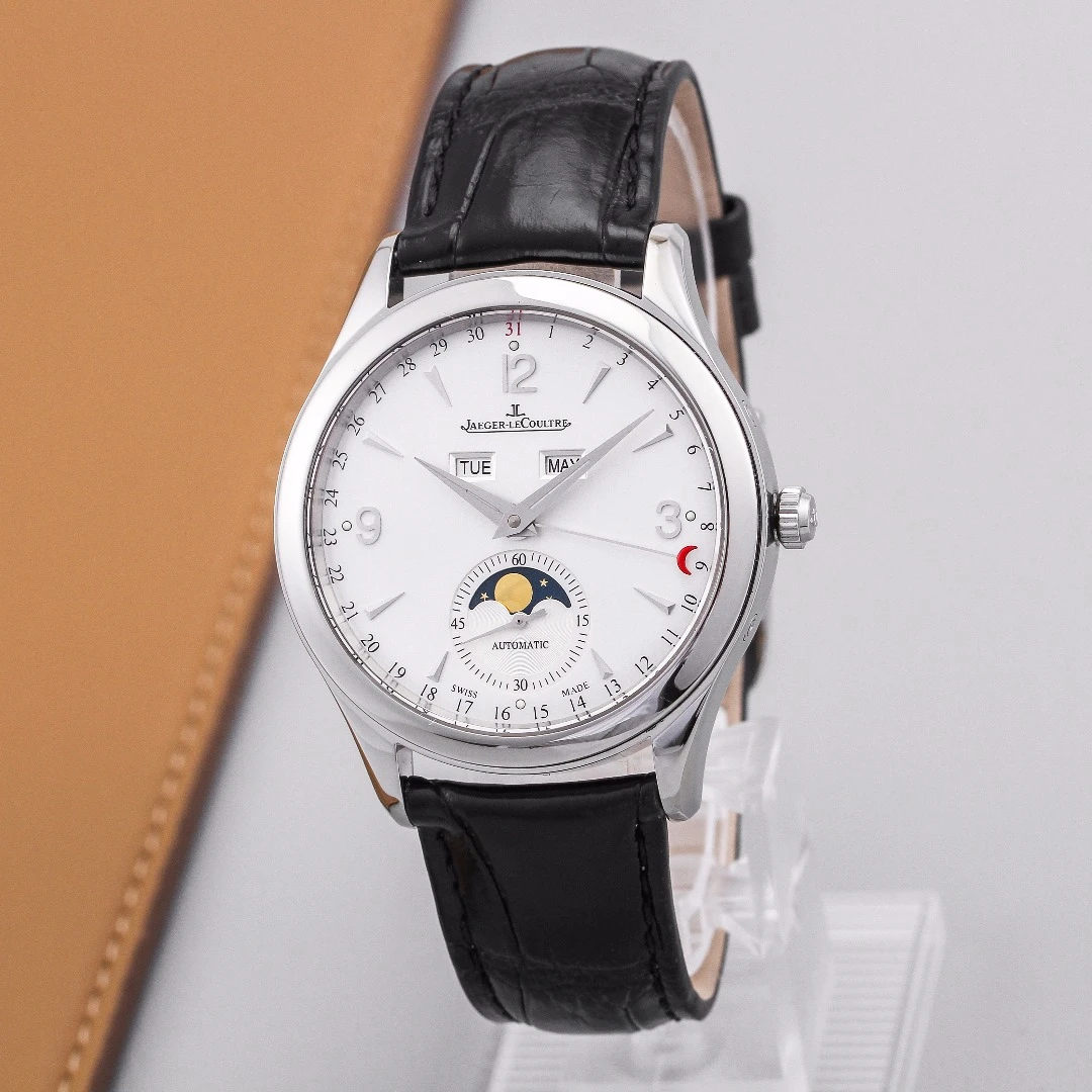 99新 Jaeger-LeCoultre/积家 自动机械男表大师系列Q1558420