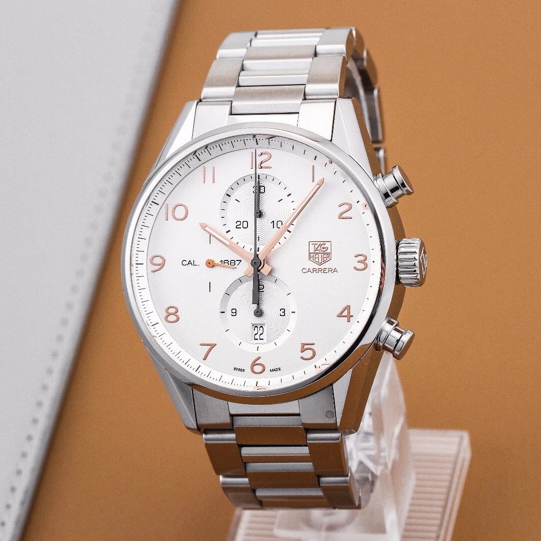 99新 TAG Heuer/泰格豪雅 卡莱拉系列CAR2012.BA0796/单表/43mm
