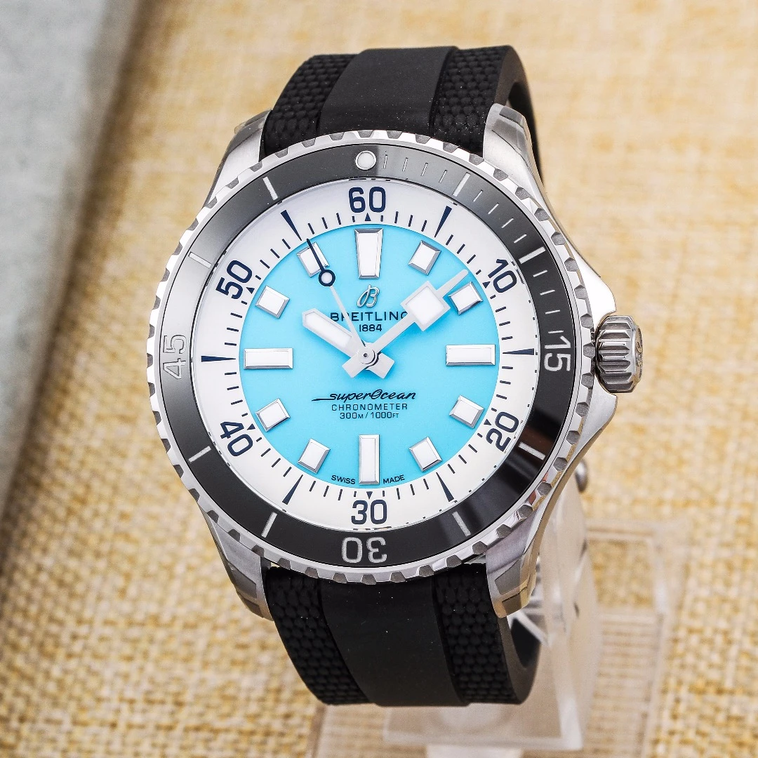 99新 BREITLING/百年灵 超级海洋系列A17376 机芯男表 表径44mm