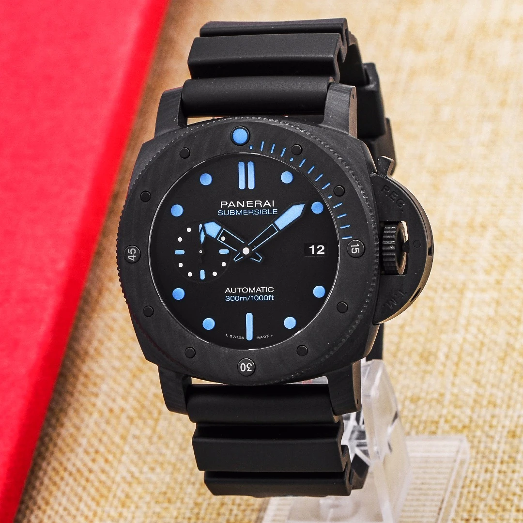 95新 Panerai/沛纳海 自动机械男表潜行系列PAM01616