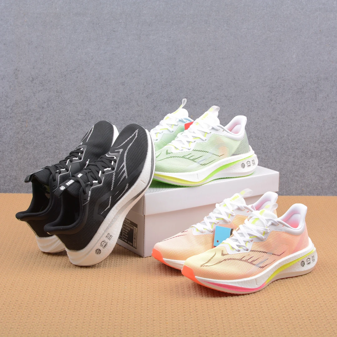 撤柜捡漏！！专业男子碳板竞速跑鞋爆米花轻便透气缓震青少年运动鞋